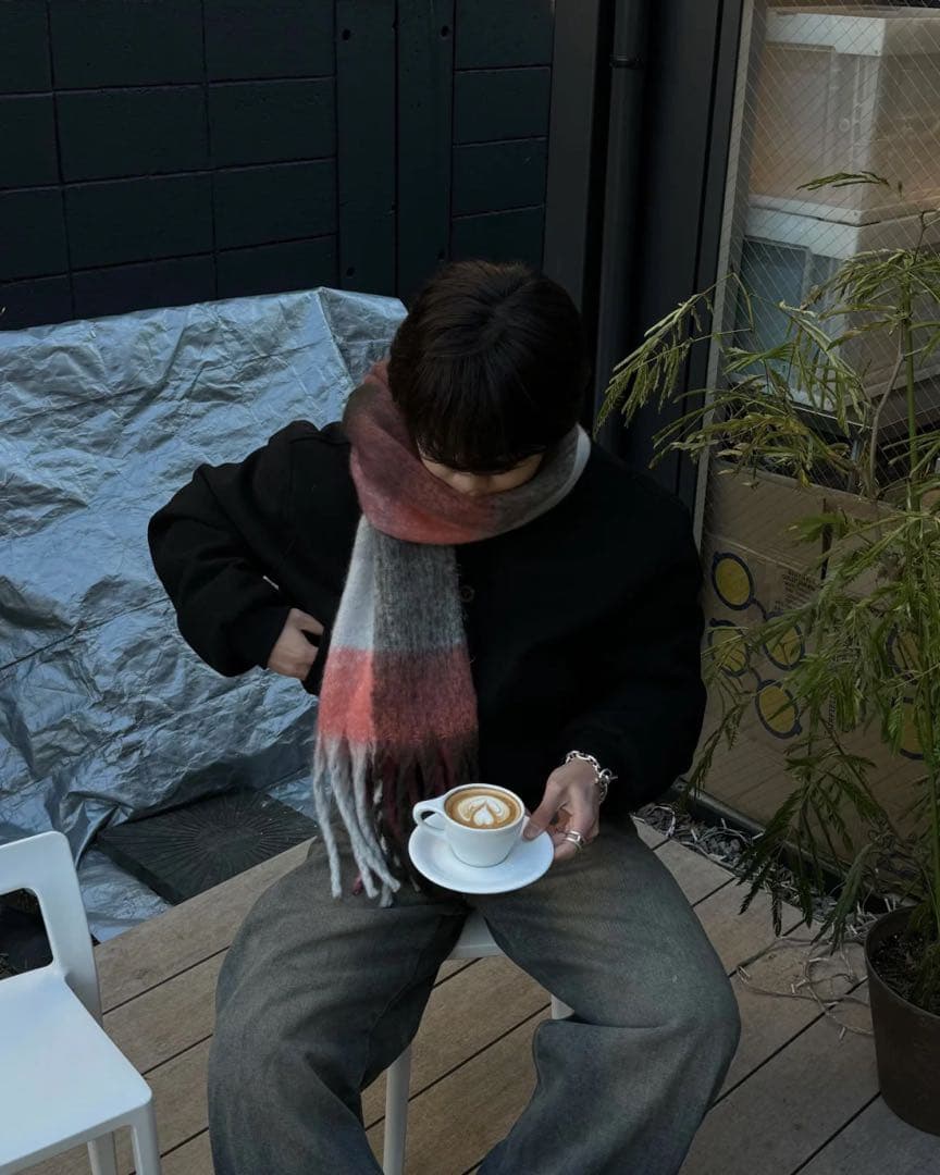 YOLO スタンドアップウールジャケット