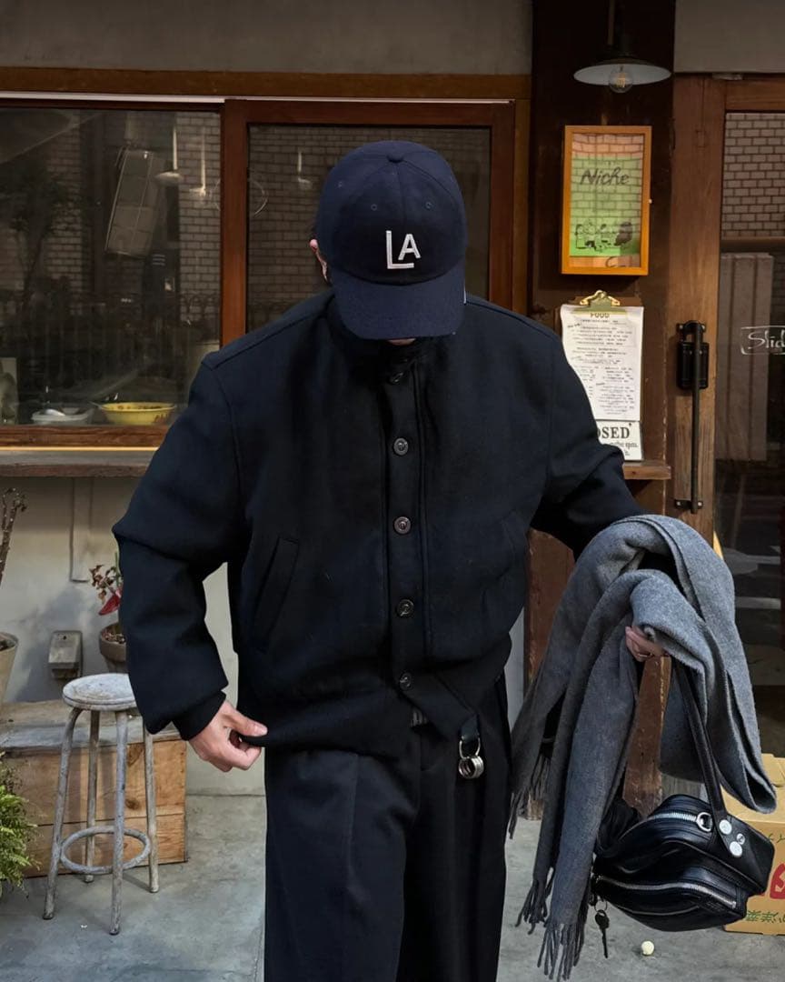 YOLO スタンドアップウールジャケット