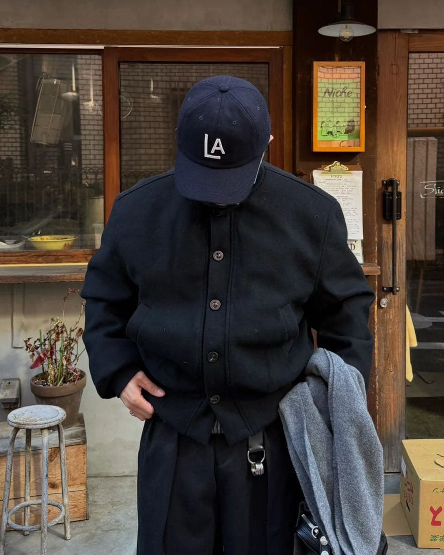 YOLO スタンドアップウールジャケット