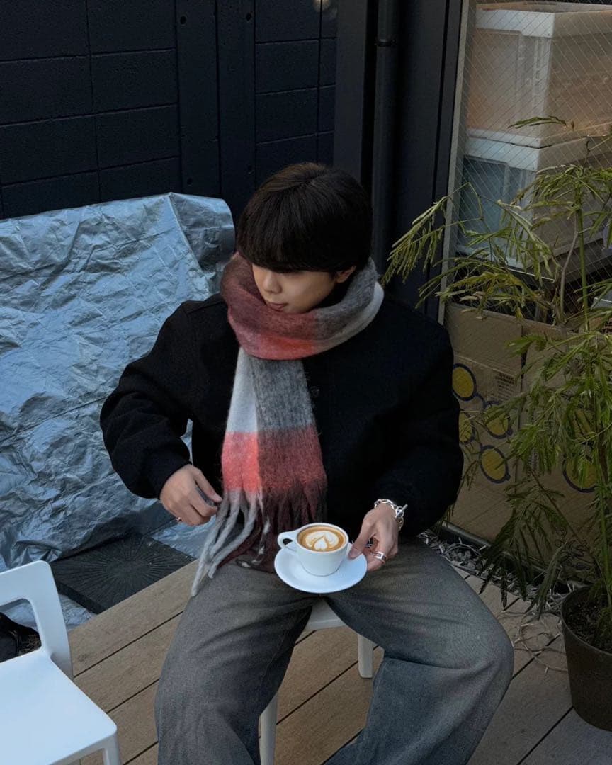 YOLO スタンドアップウールジャケット