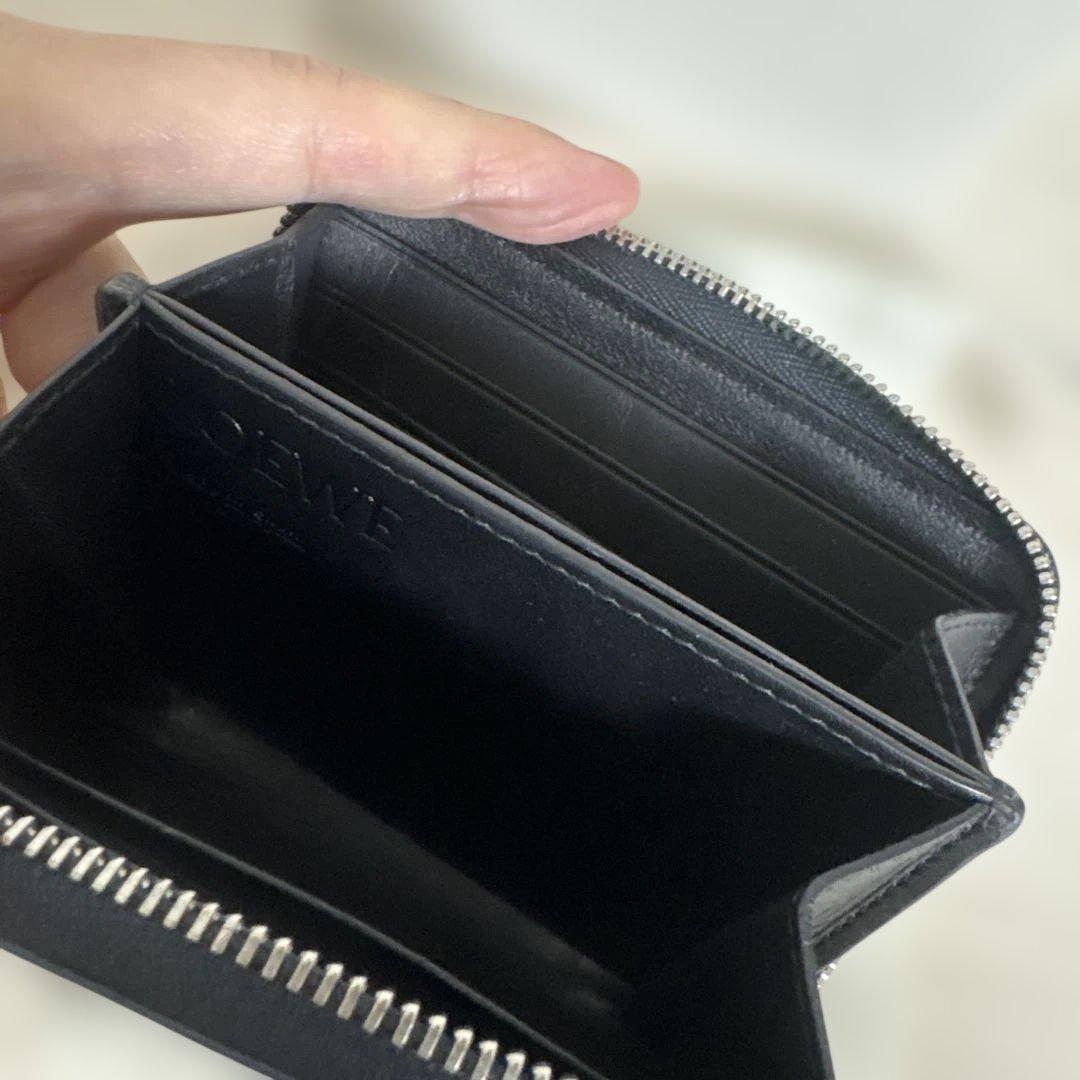 LOEWE ロエベ 6カード ジップ ウォレット 美品！