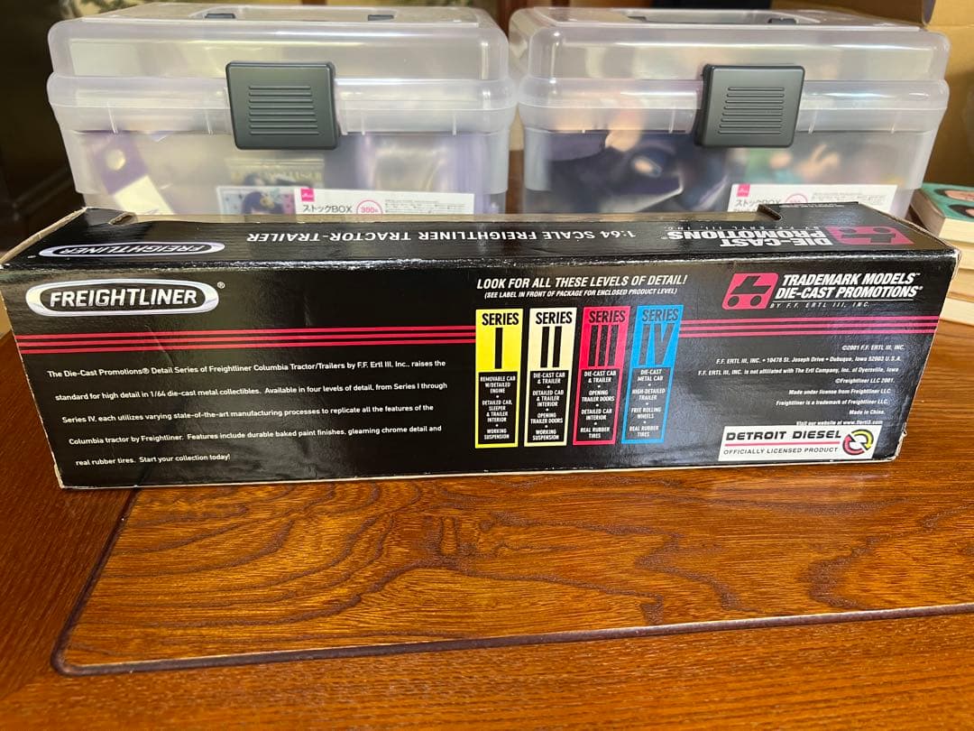 DCP 1/64 freightliner アメリカン　トレーラー