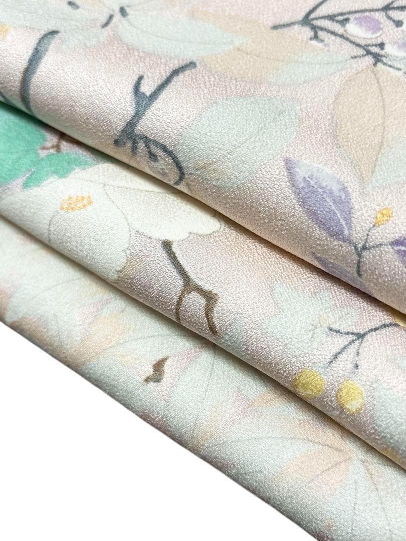 A30美品 訪問着 四季花付け下げ訪問着結婚式 披露宴 パーティー 結納 お茶会