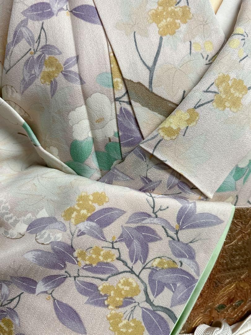 A30美品 訪問着 四季花付け下げ訪問着結婚式 披露宴 パーティー 結納 お茶会