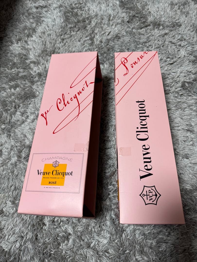 ヴーヴ・クリコ ローズラベル デザインボックス入り［750ml]瓶未開封限定