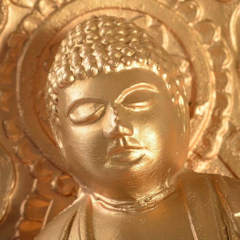 仏教美術　古銅鍍金　大日如來座像　仏像　C　6049