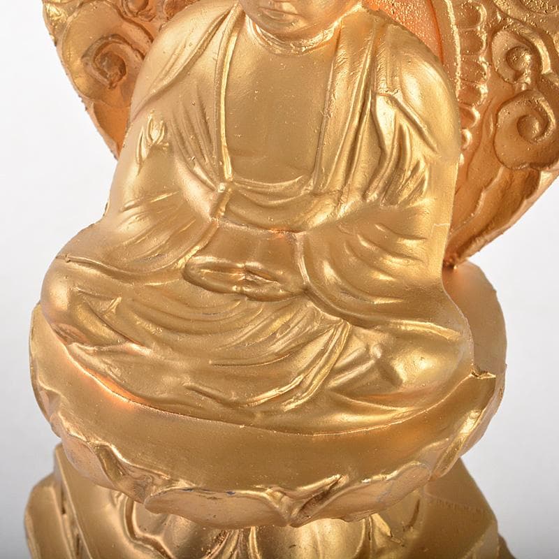 仏教美術　古銅鍍金　大日如來座像　仏像　C　6049