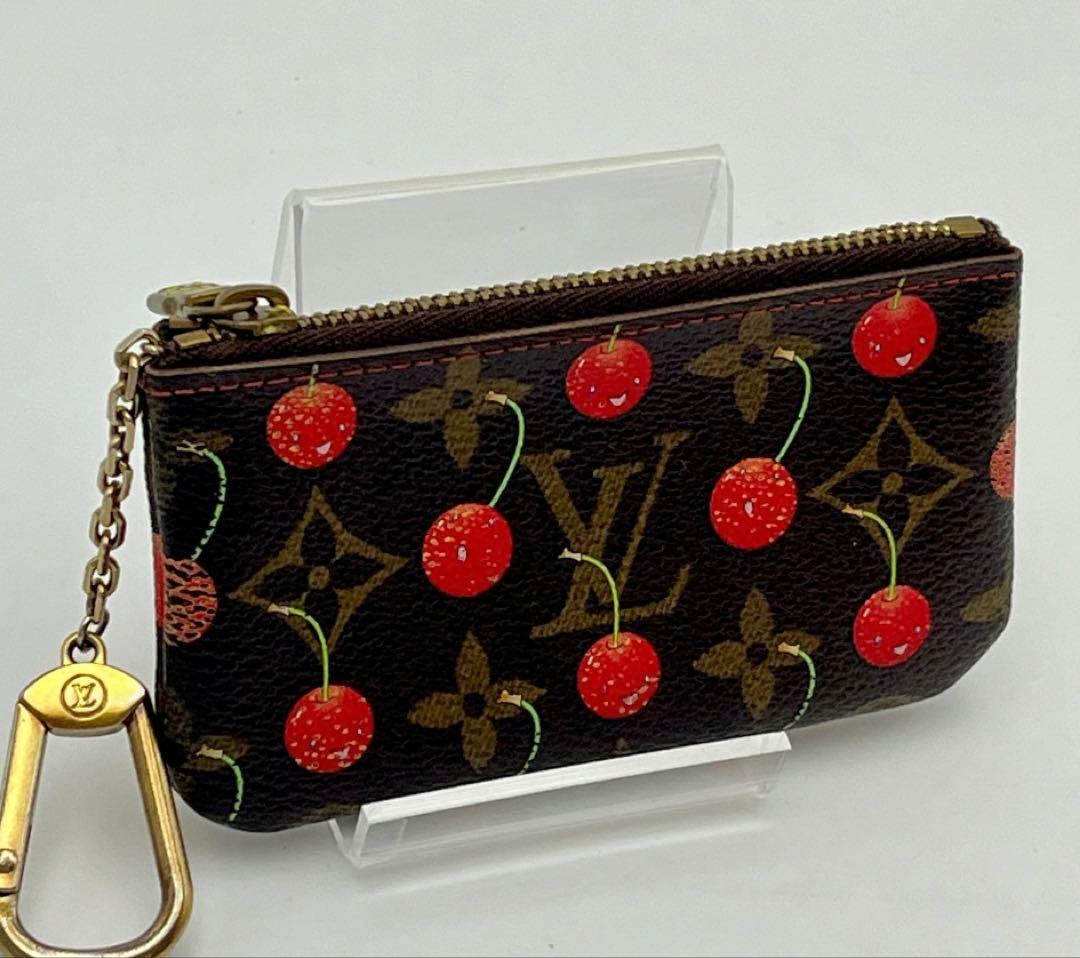 Louis Vuitton チェリー柄 ケース モノグラム 村上隆限定