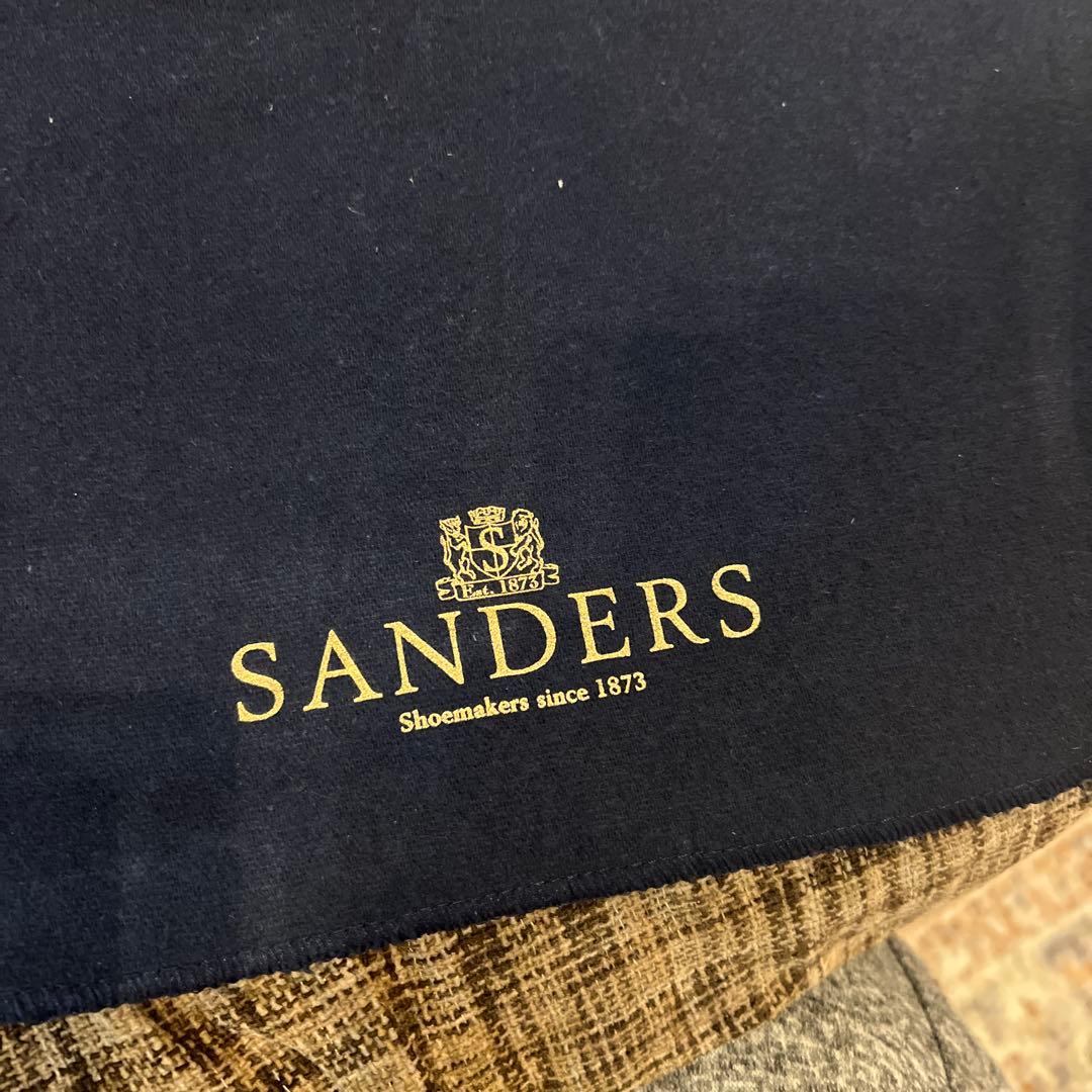 Sanders ブラック ドレスシューズ