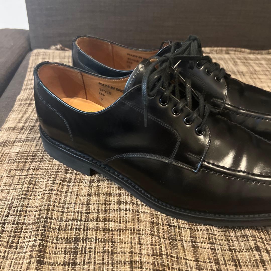 Sanders ブラック ドレスシューズ