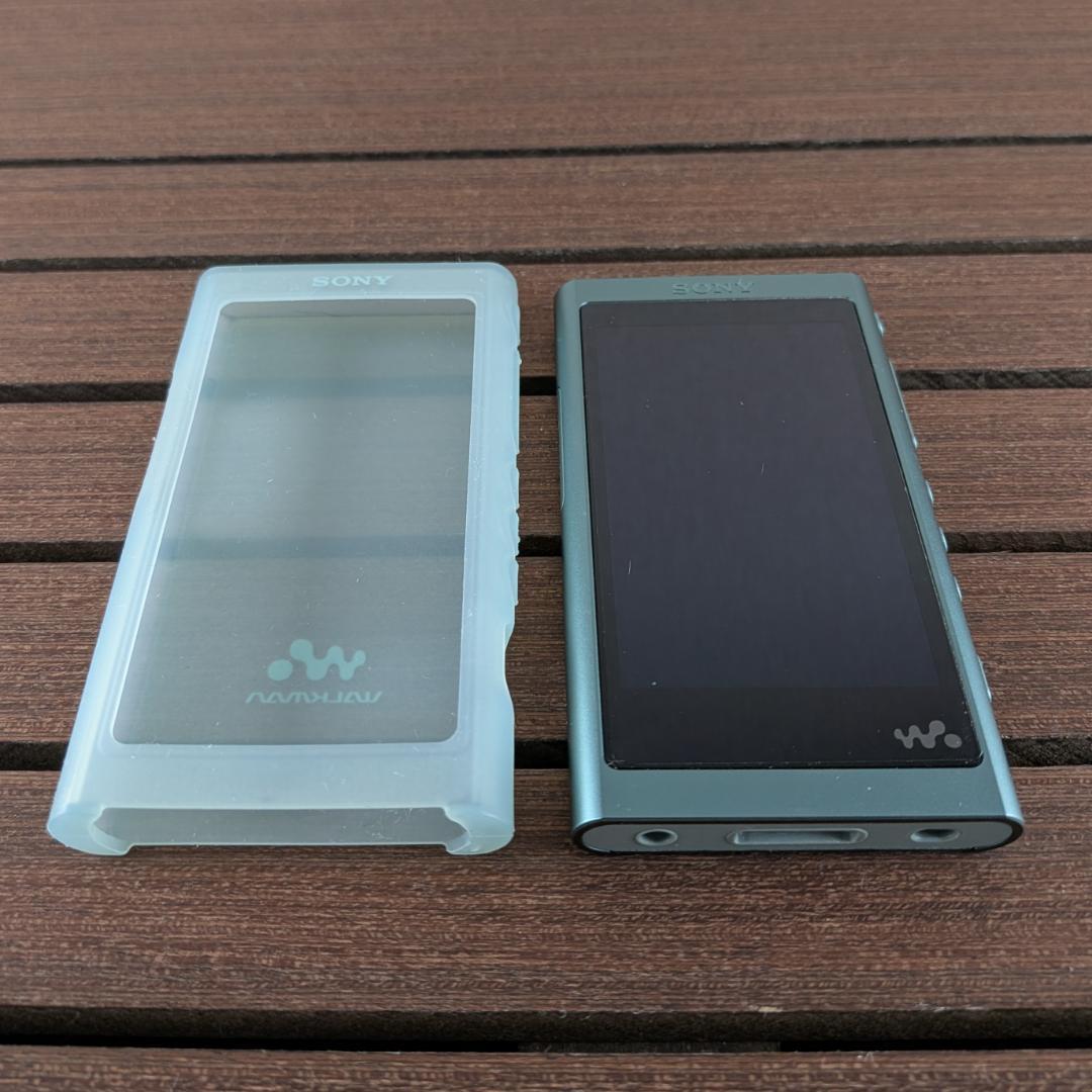 SONY ウォークマン NW-A55 16GB+128GB 純正シリコンケース他