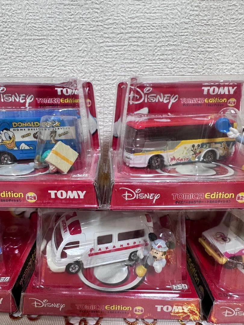 ♡激レア入手困難♡未使用♡ディズニートミカエディション♡ミニカー10個セット♡