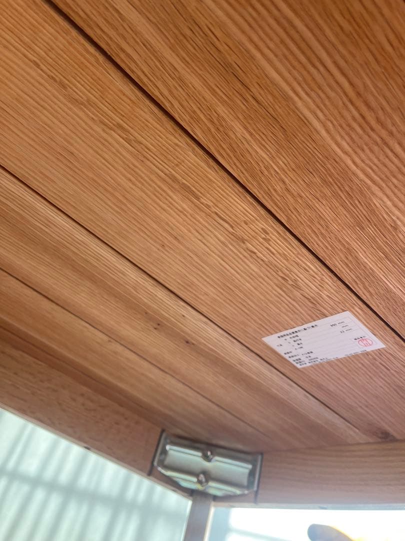 モモナチュラル 丸型ダイニングテーブル 円形 W950 ナチュラル