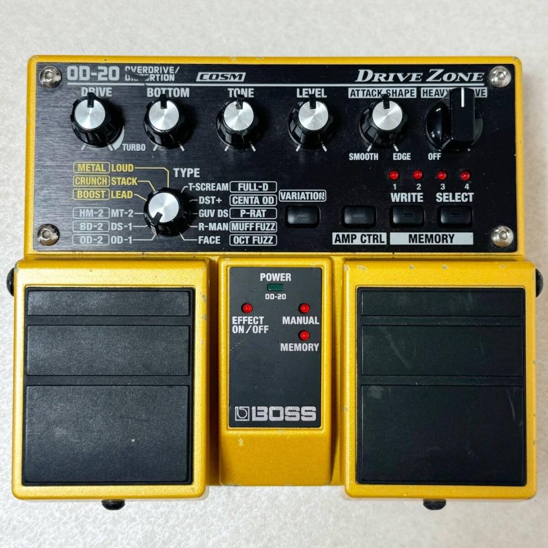 ギター BOSS OverDrive Distortion DRIVE ZONE