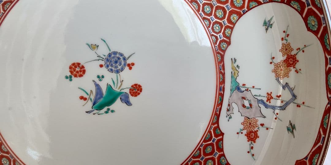 値下げ！人間国宝　十三代柿右衛門　酒井田柿右衛門　36.5　骨董品