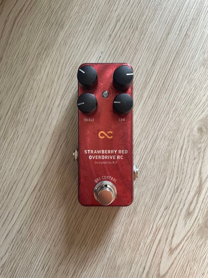 ギター ONE CONTROL STRAWBERRY RED OVERDRIVE RC