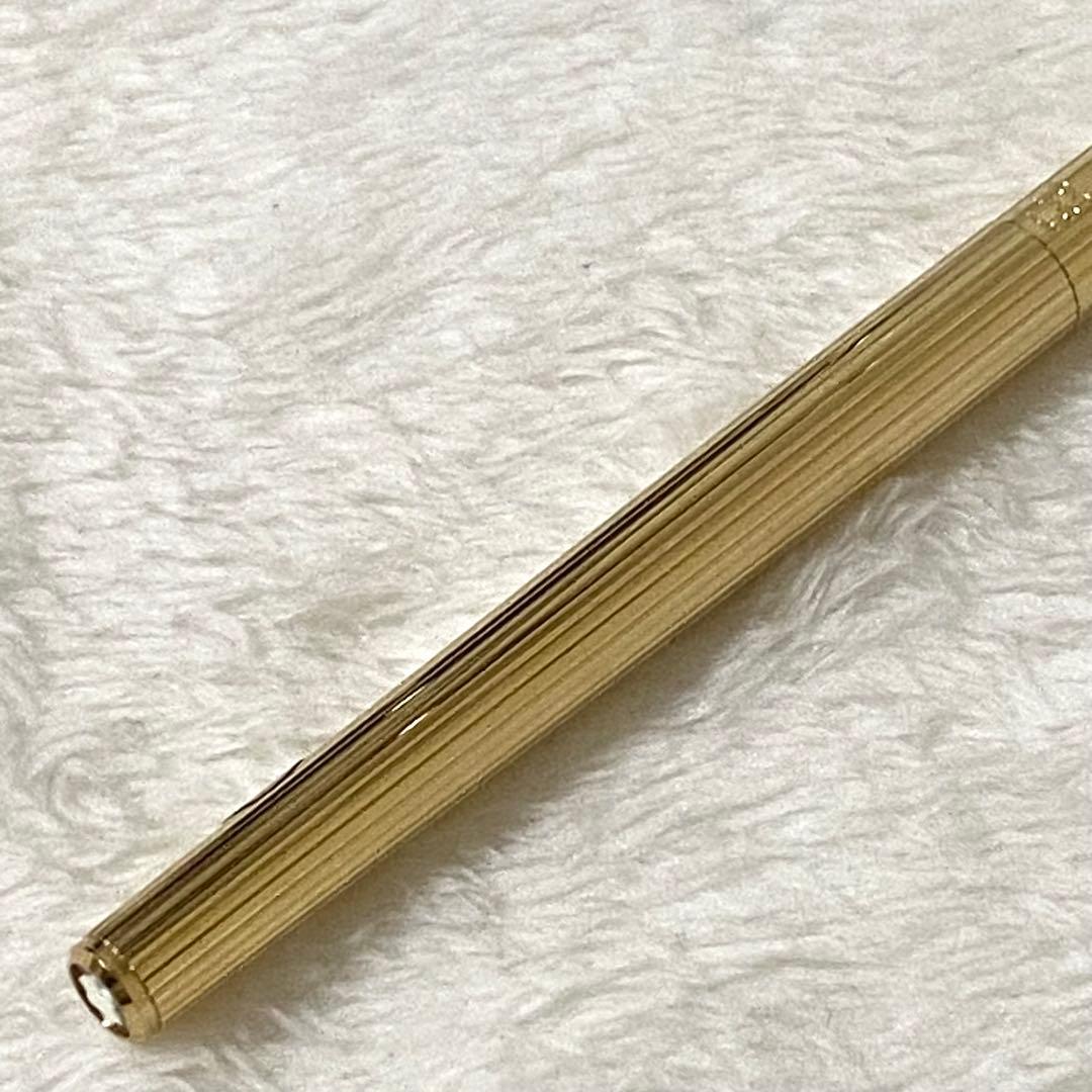 極美品　モンブランMONTBLANC ノブレス　ゴールド　万年筆　585 EF