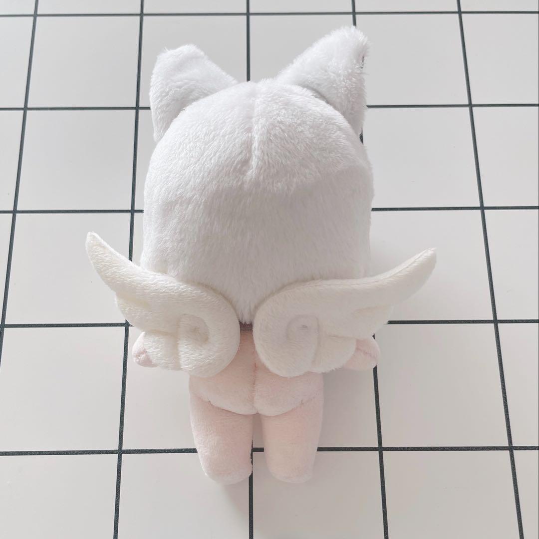 15cm 自作ぬいぐるみ　天使ちゃん　着せ替え　ハンドメイド　オリジナル