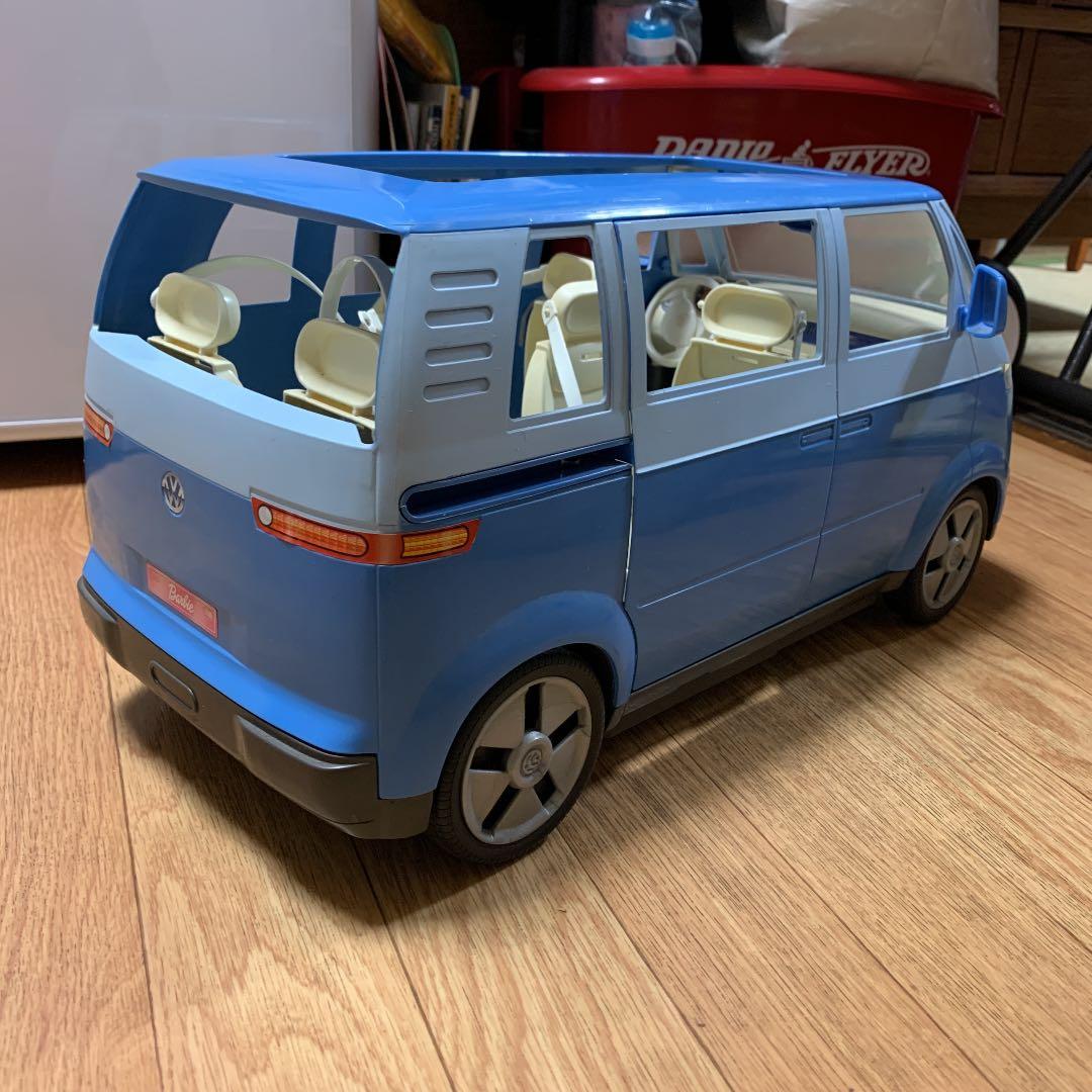 ミニカー Barbie Volkswagen Microbus