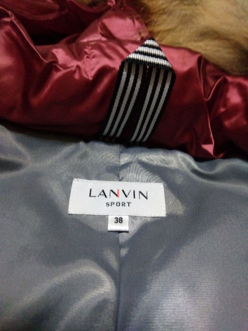 ランバンスポール　ダウンジャケット　レディース　ゴルフ　ブルゾン　美品　M