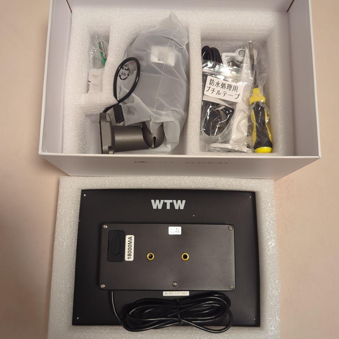 WTW 塚本無線 防犯カメラ ワイヤレス ソーラー WSP 最大18000mAh