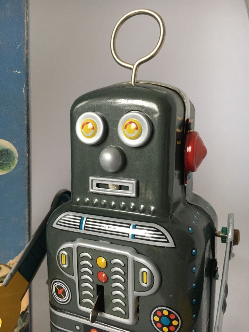 ブリキロボット　MECHANICAL WALKING SPACE MAN 復刻