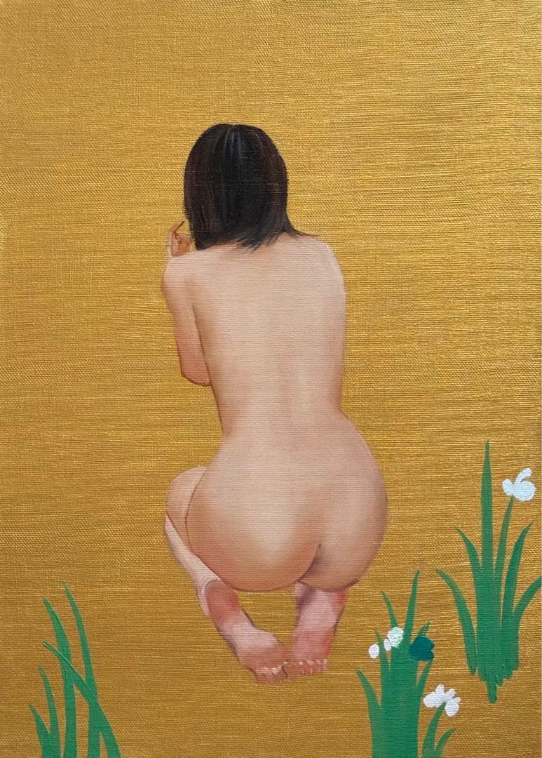 裸婦画　F4サイス 油絵　原画