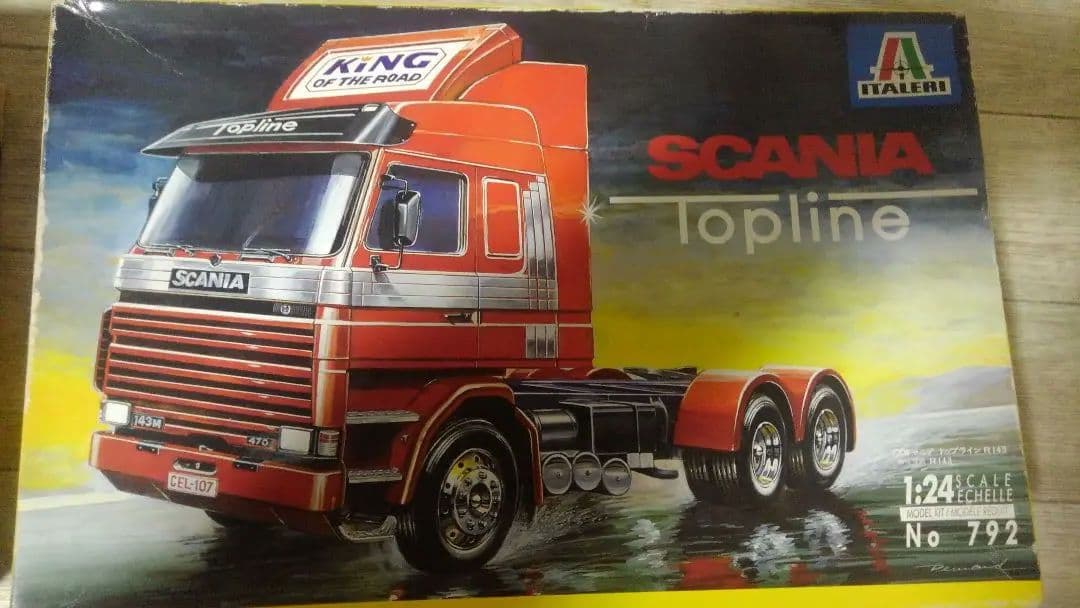 プラモデル✨イタレリ✨希少、スカニア✨トラック✨新品未使用❗