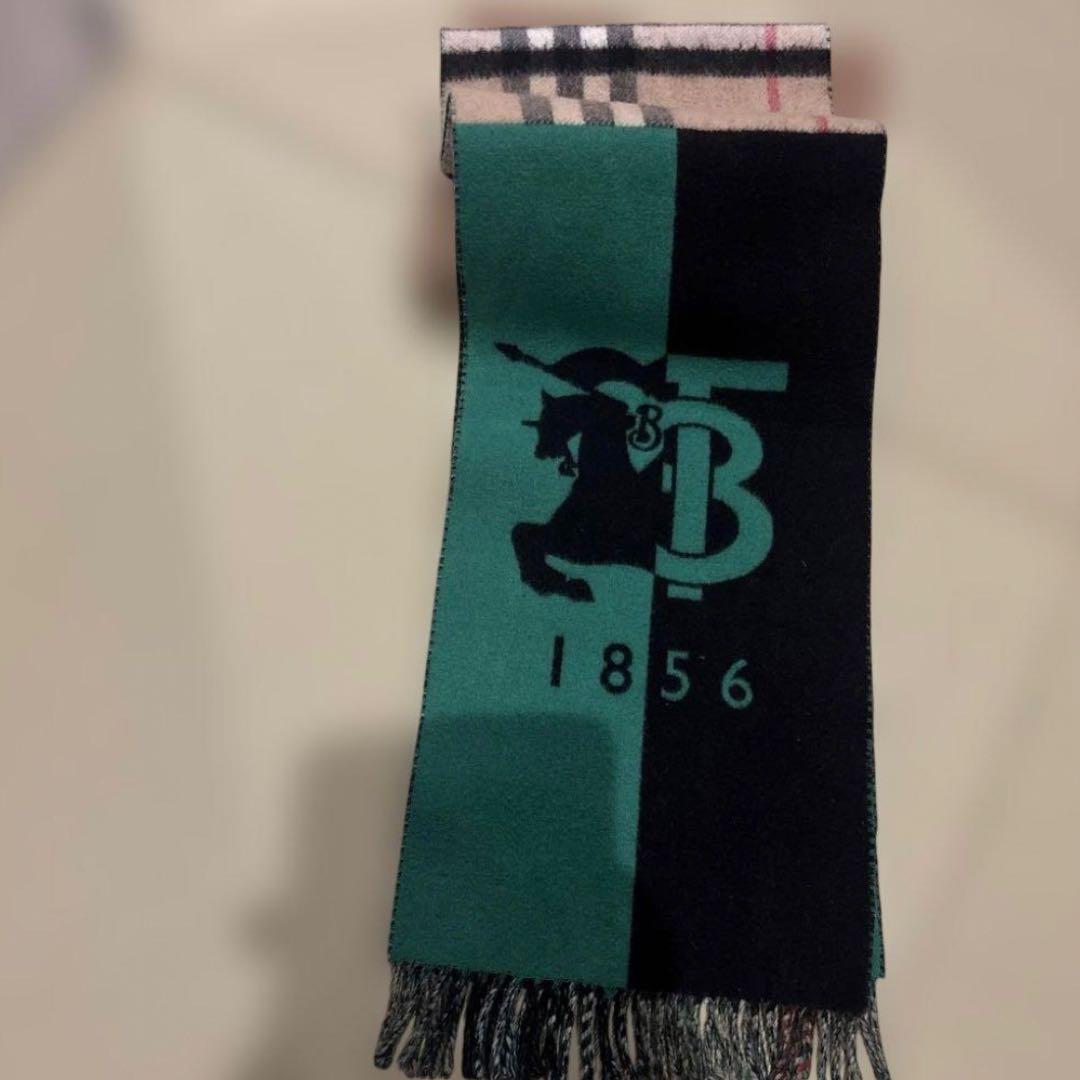 Burberry バーバリー マフラー メガチェック ノバチェック カシミヤ