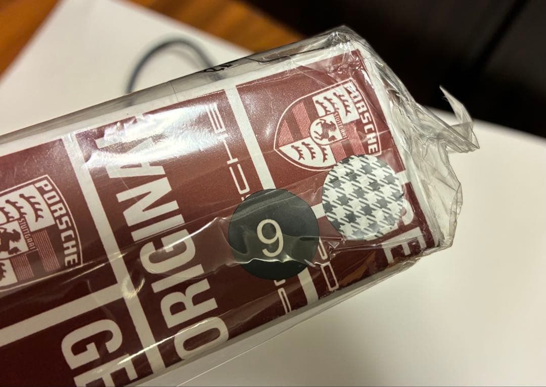 白黒Mサイズ【希少完売品・新品未開封】 PORSHE ドライビンググローブ