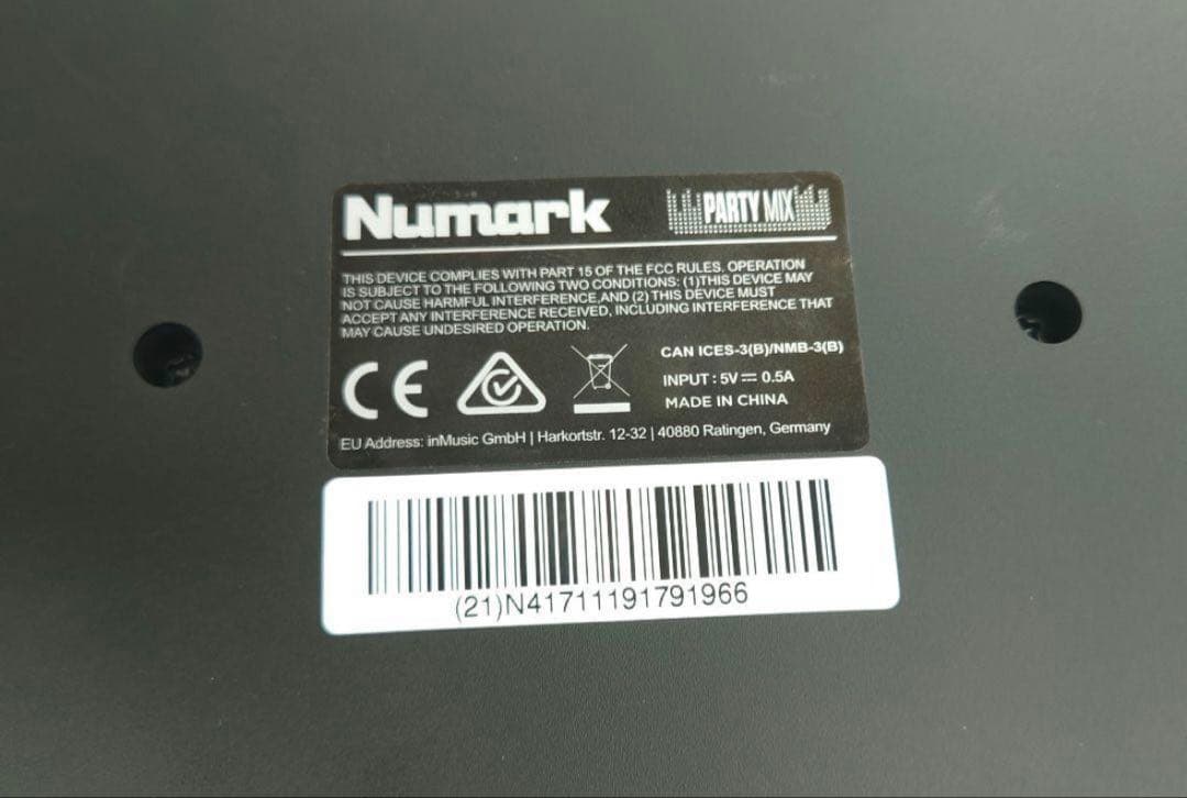 ★★★Numark PARTY MIX DJコントローラー