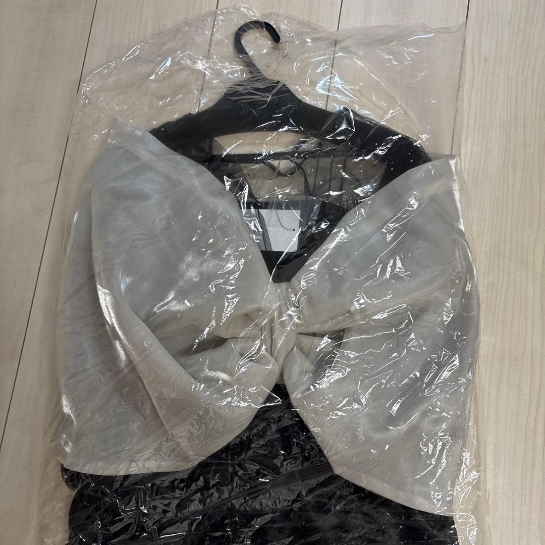 エクミール ecmile ribbon tigth dress