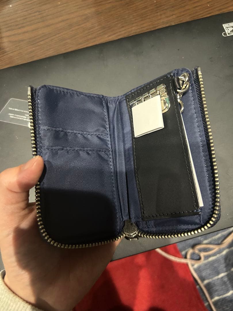 PORTER ナイロン キーケース ネイビー