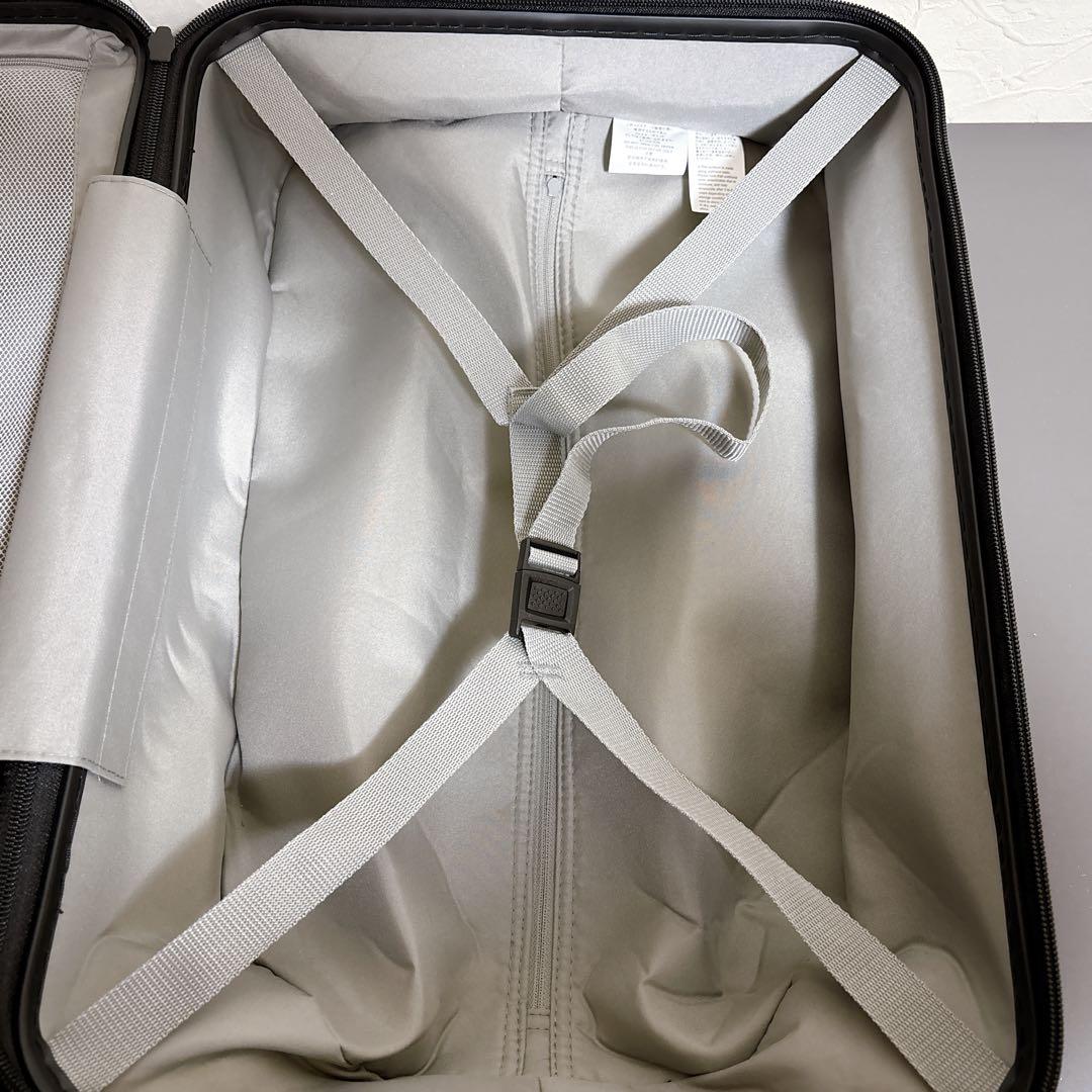 【美品】 無印良品　MUJI バーを自在に調整できるキャリーケース　36リットル