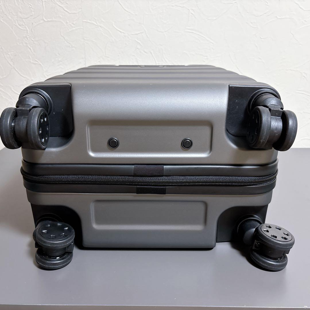 【美品】 無印良品　MUJI バーを自在に調整できるキャリーケース　36リットル