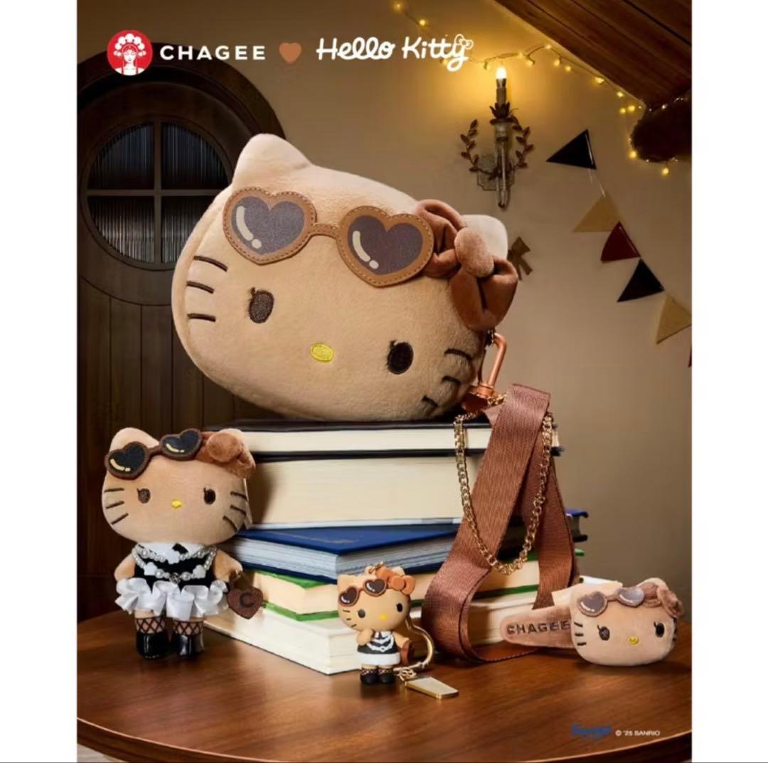 CHAGEE Hello Kitty ぬいぐるみ マスコット ヘアピン