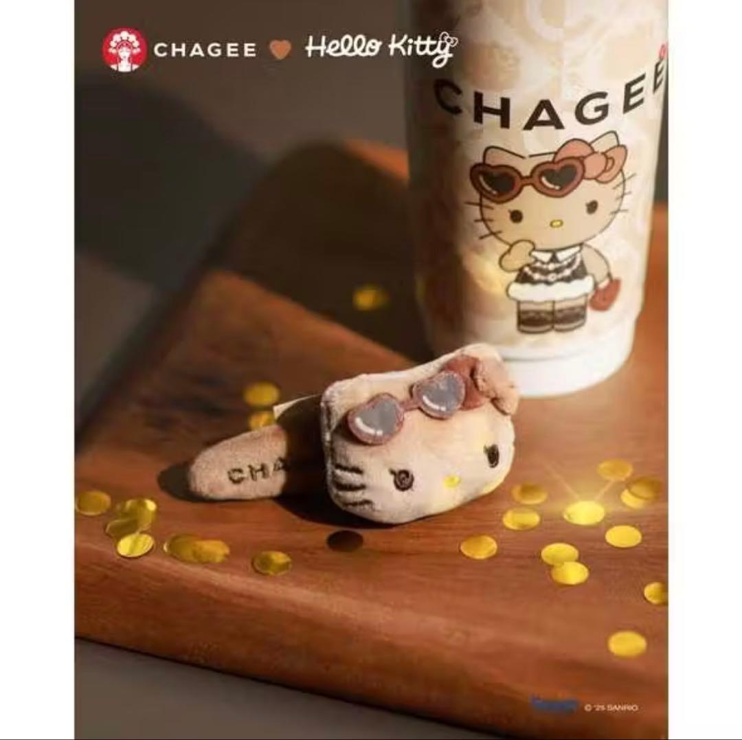 CHAGEE Hello Kitty ぬいぐるみ マスコット ヘアピン
