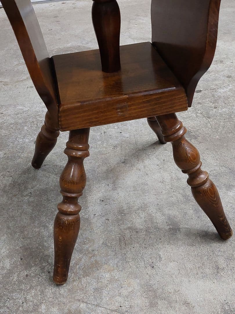 レトロ キツツキ 飛騨産業 サイドテーブル 丸テーブル コーヒーテーブル