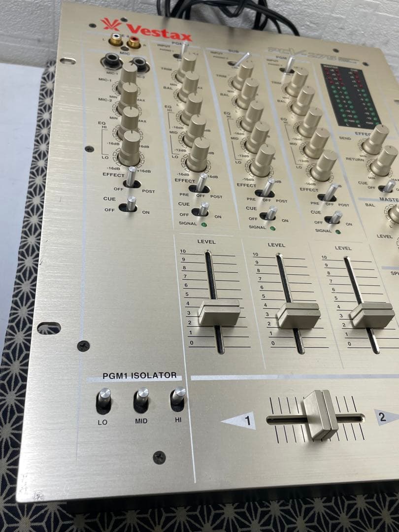 VESTAX ベスタクス　PCV-275 縦横フェーダーメンテナンス