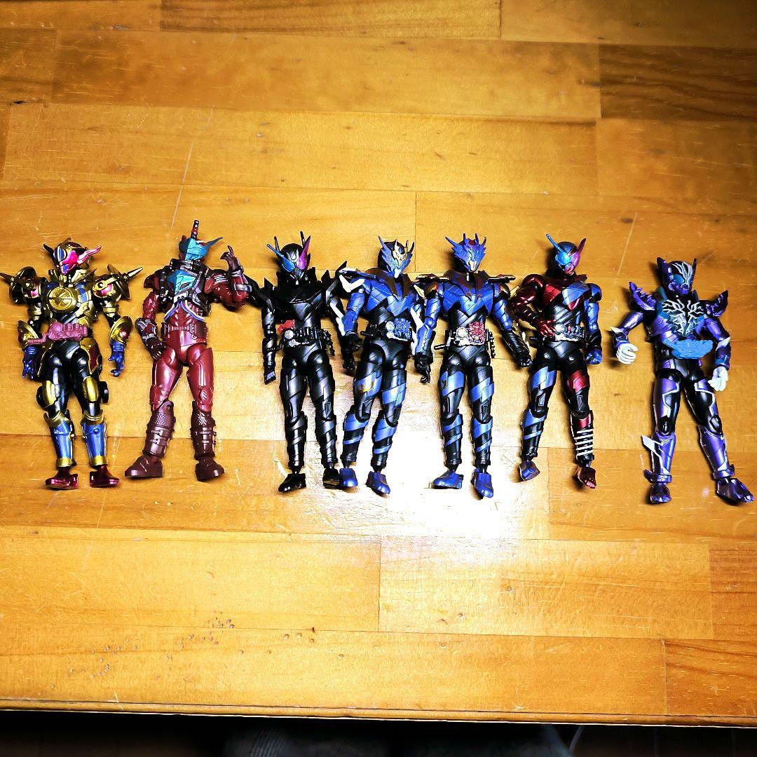 仮面ライダービルド 装動 創動 42体＋オーズ1、ミニチュアフィギュア、ソフビ