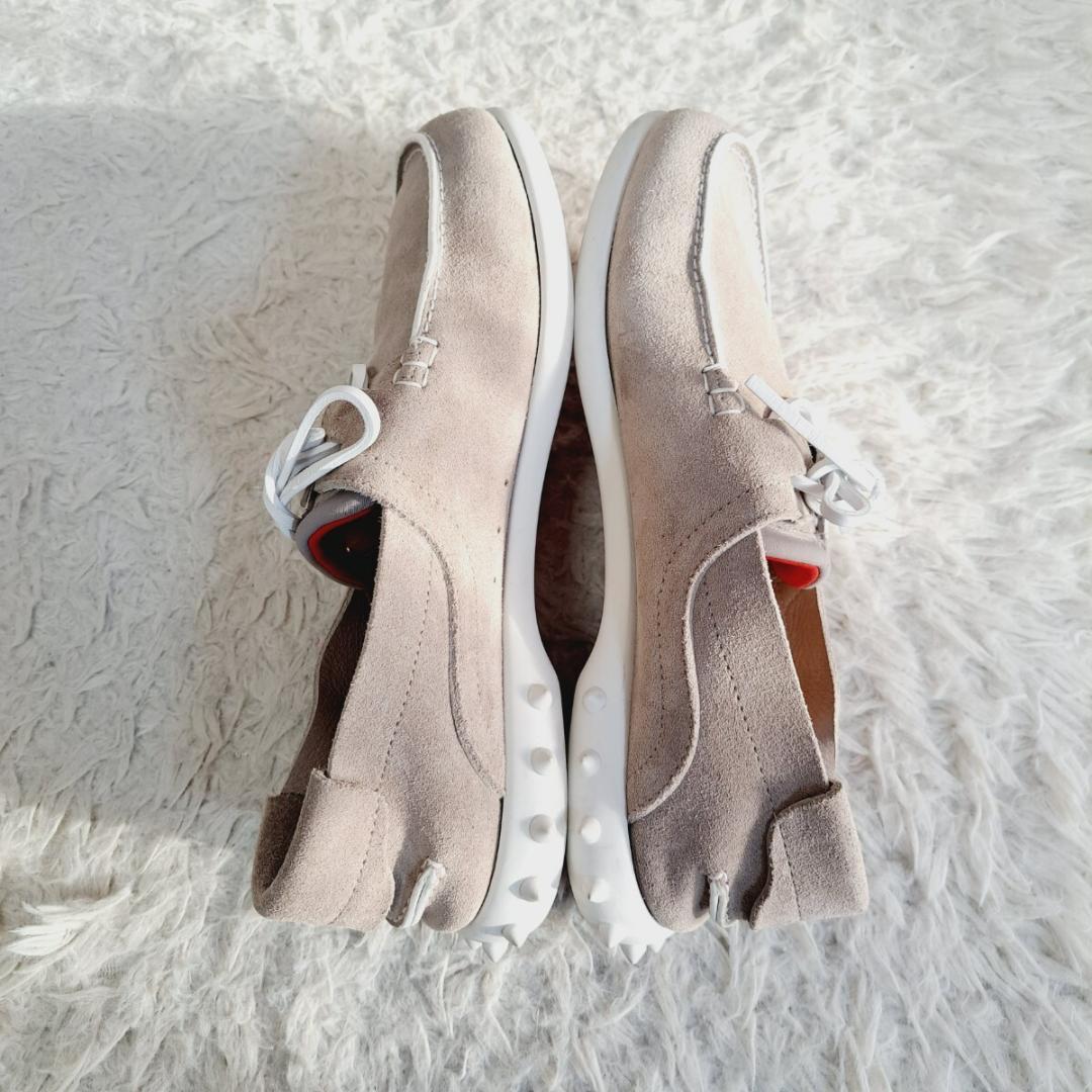 現行 クリスチャンルブタン ジェロモック スウェード ローファー 41.5