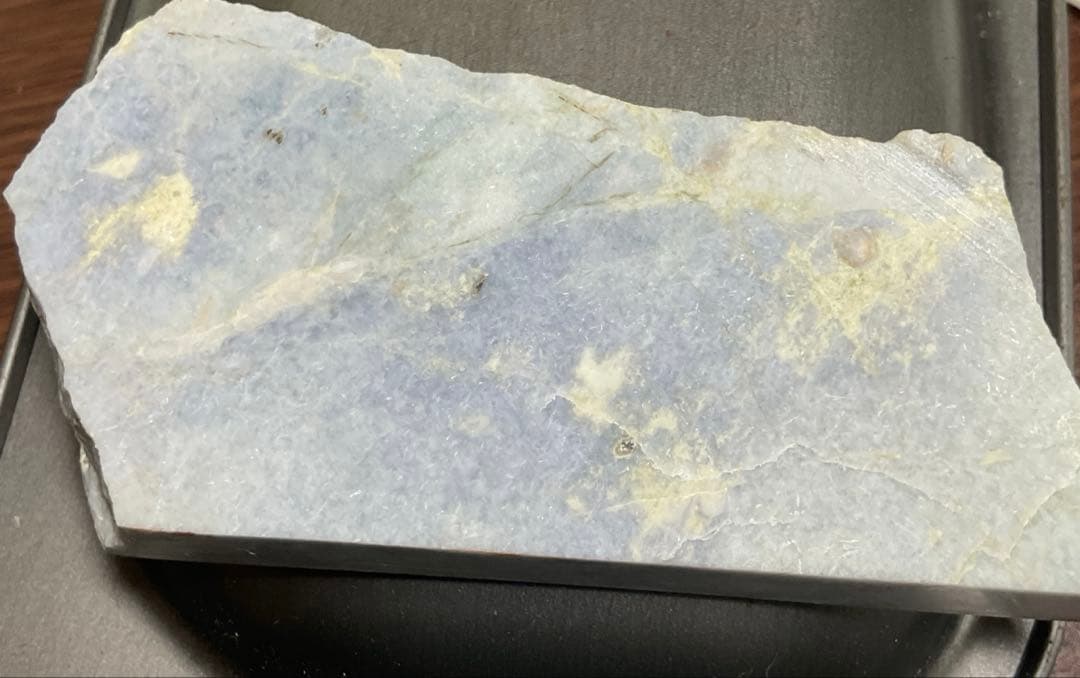 ［鳥取県産　青紫色］若桜翡翠175g ヒスイ　ひすい