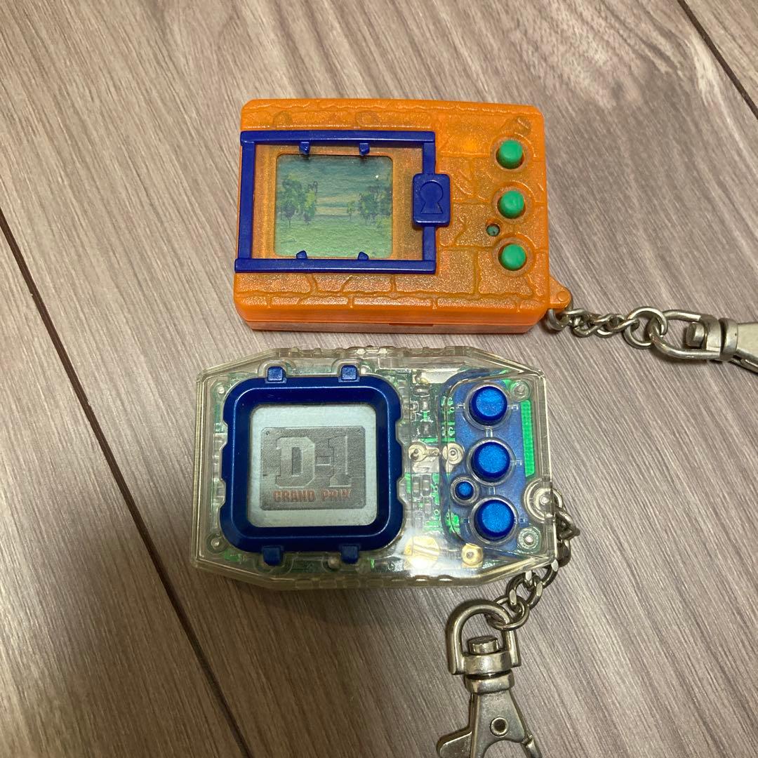 デジモン　オレンジ クリア