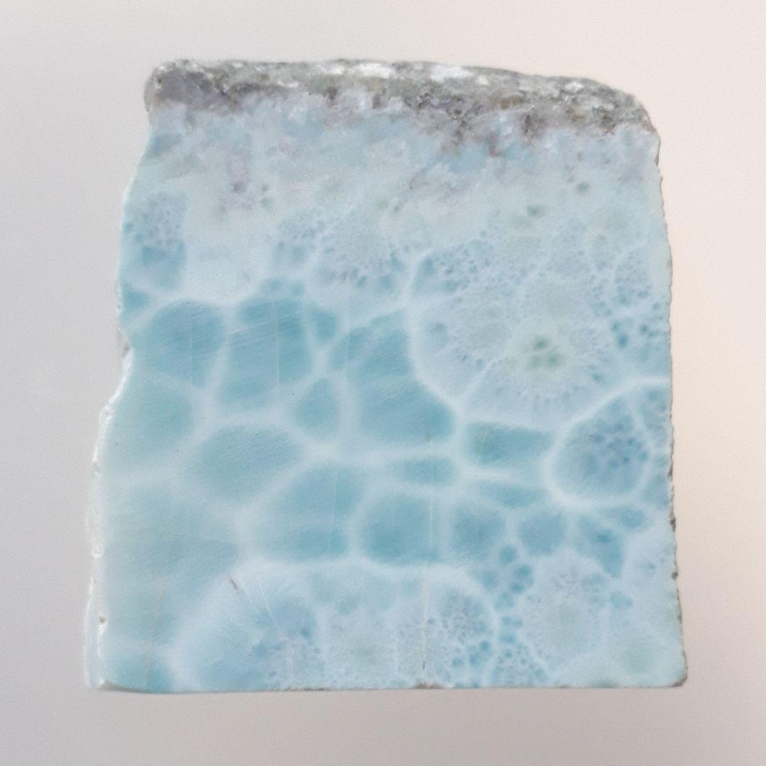 ラリマーの板状原石　52g