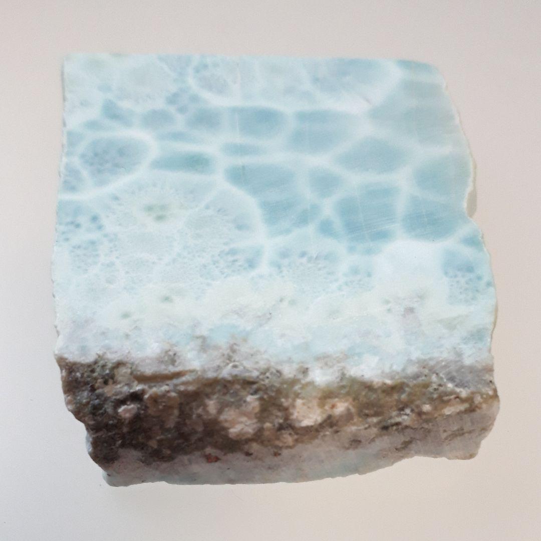 ラリマーの板状原石　52g