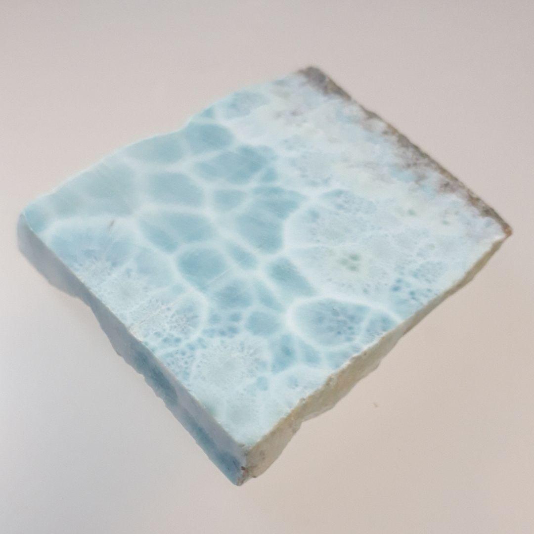 ラリマーの板状原石　52g