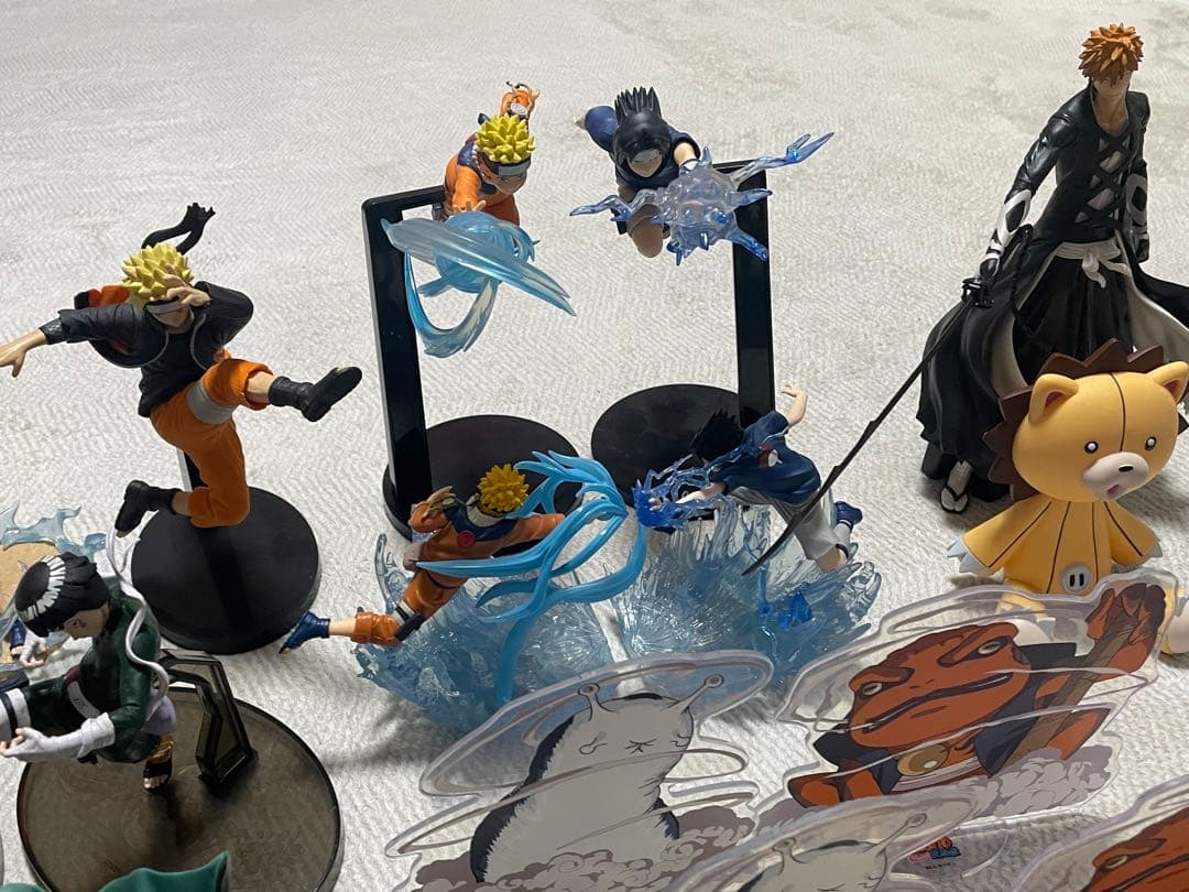 【中古】NARUTO BLEACH　フィギュア　まとめ売り
