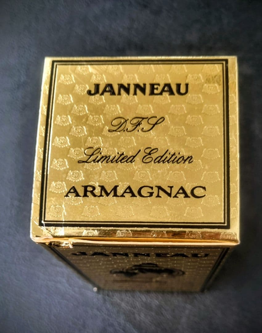 未開栓 ジャノーアルマニャックリミテッドエディション地球儀ミニボトル陶器 箱付き