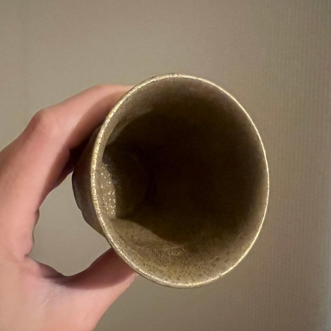 【⭐︎値下げしました⭐︎】未使用品　青木良太作　王様のブラックデュラカップ