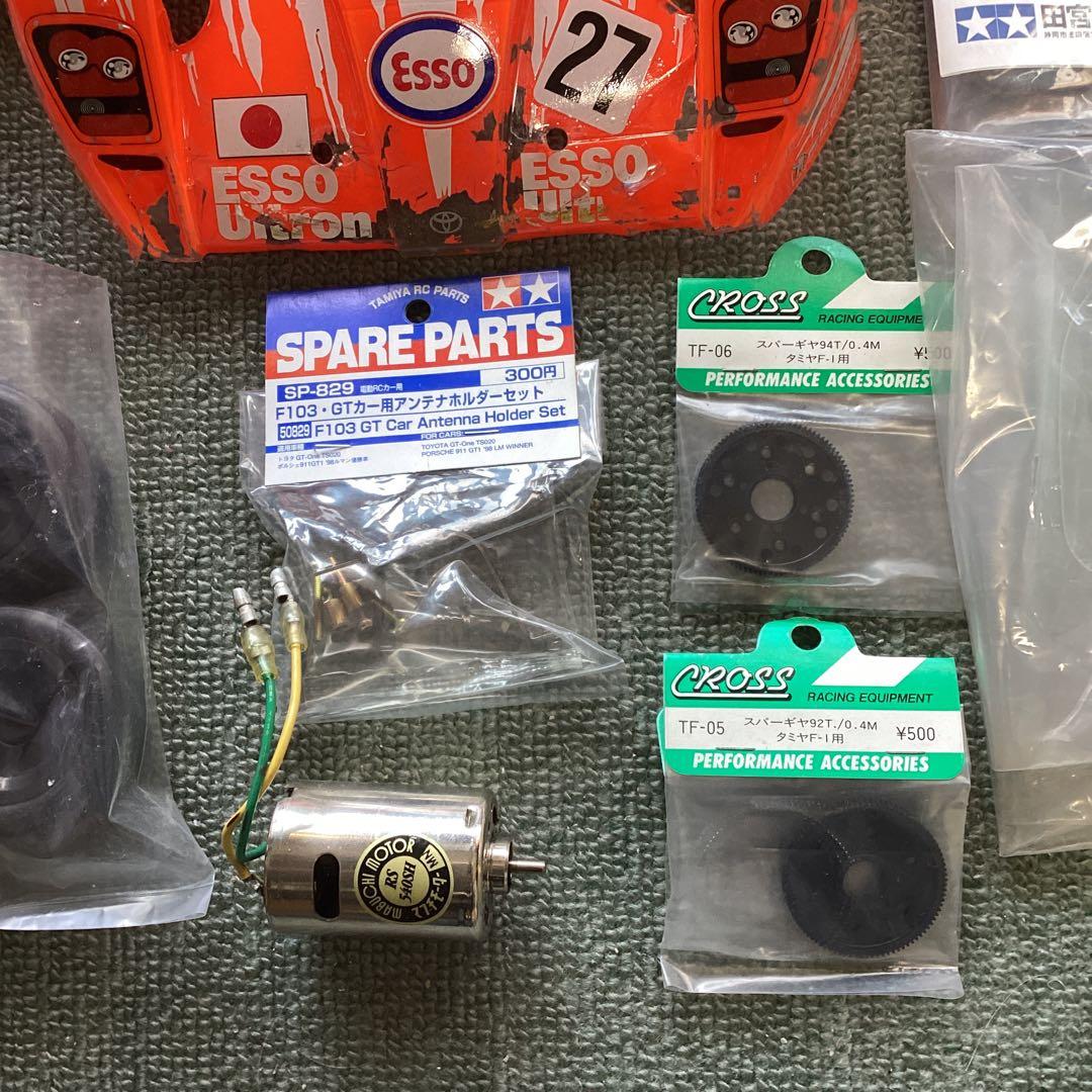 タミヤ F103 フォーミュラ・メカ詰み・プロポ付きフルセット（OPパーツ多数）